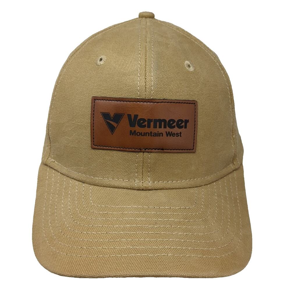 The Identity Group Snapback Hat Brown One Size Vermeer Mountain West Patch